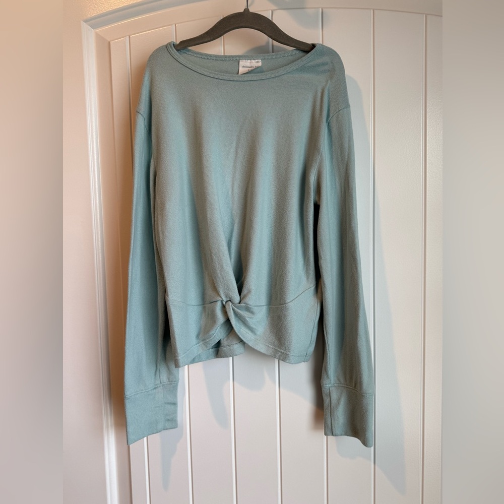 Abercrombie Kids Light Blue Twist Front Sweater